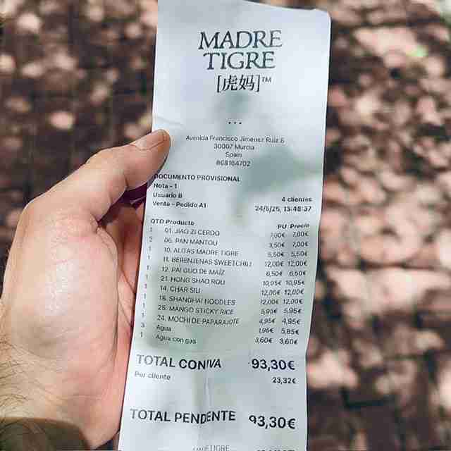 Madre Tigre Comida China en Murcia